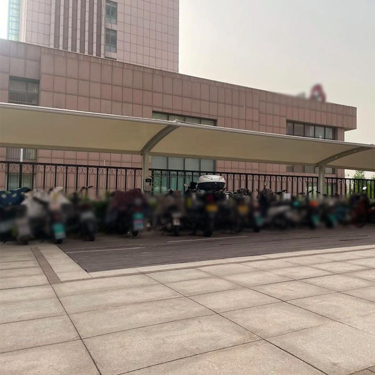 鄄城县膜结构电动车棚